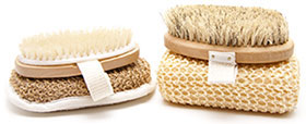 Dry skin sponges & brushes
