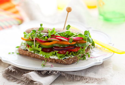 Healthy lower-vibrational foods