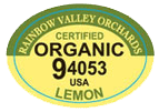 Organic PLU label