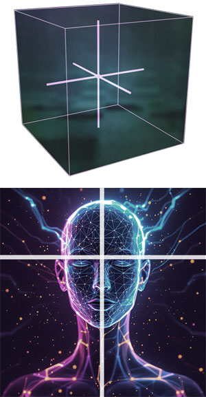 Pineal gland location