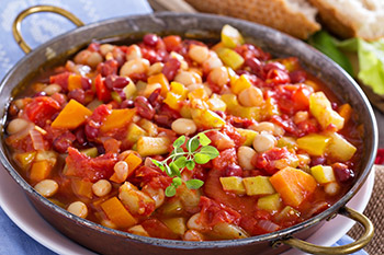 Veggies and beans